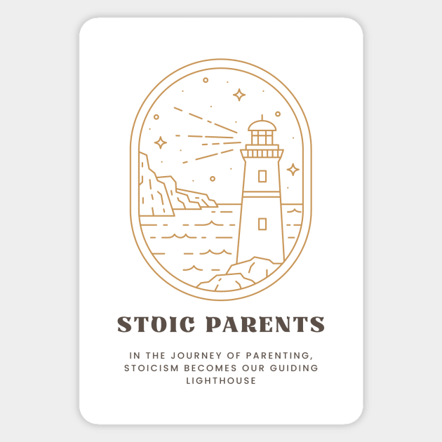 STOIC PARENTS Sticker by Epictetus